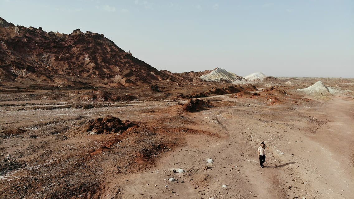 Salt Goddess in Hormuz Island, Iran Salt Goddess in Hormuz Island, Iran