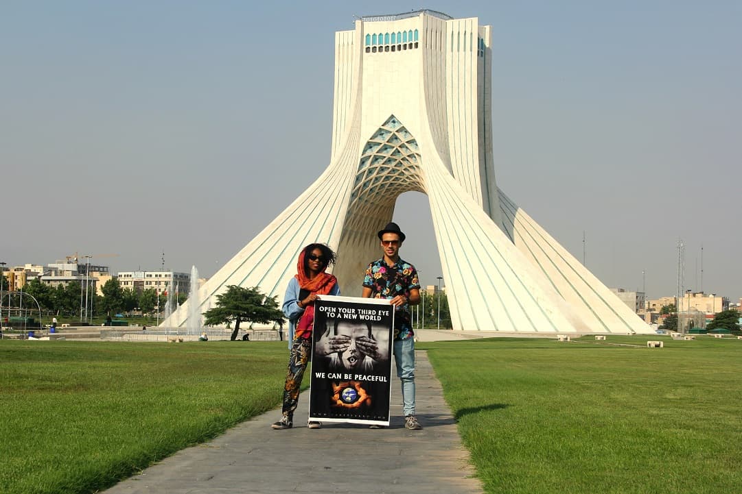 Azadi Tower: We Can Be Peaceful Azadi Tower: We Can Be Peaceful
